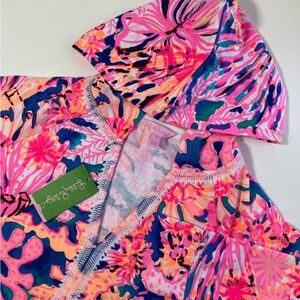 NWT Women’s Lilly Pulitzer Beachy Harmon Hoodie in Swirling Seadream Size Small
